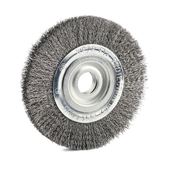 RUWAG 150mm X 20mm Wire Wheel 25.4mm Bore With Adapters