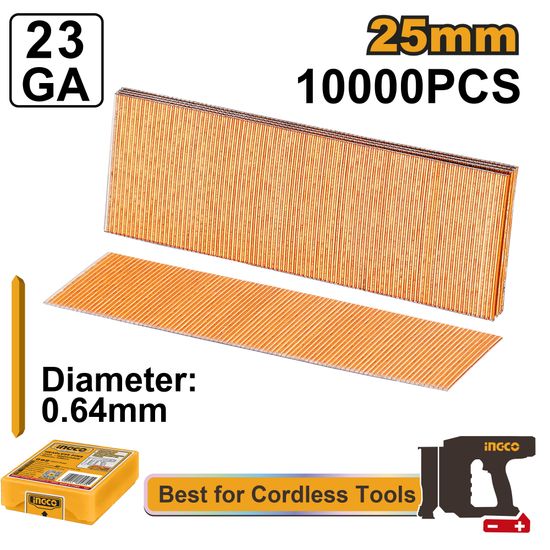 INGCO Headless Pins Ga23 0.64mm 10000