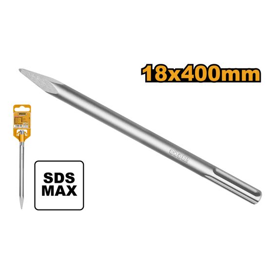 INGCO Chisel Sds Max 18x400mm Point