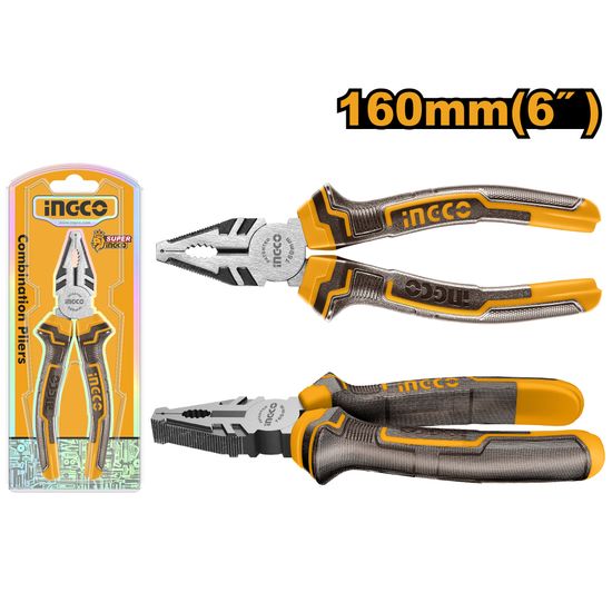 INGCO Plier Comb 160mm Polished