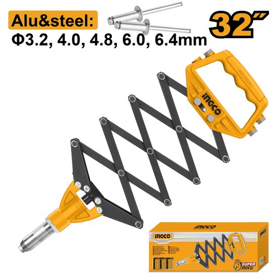 INGCO Riveter Hand Concentina 815mm