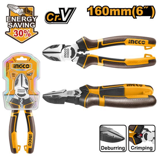 INGCO Plier Diag 160mm Hl Cr-v