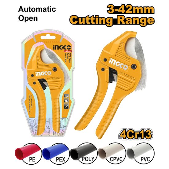 INGCO Pipe Cutter Auto 3-42mm