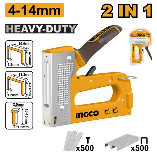 Stapler & Nailer Gun 1.2mm 4-14mm 10-14mm