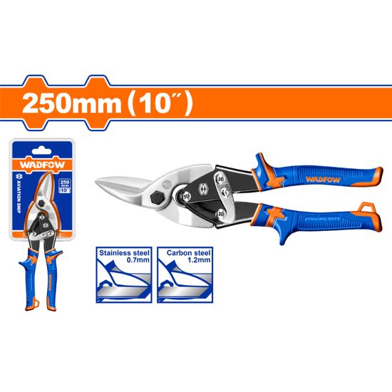 WADFOW Tin Snip Aviation Left 250mm