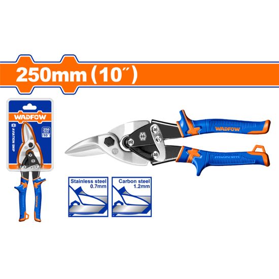 WADFOW Tin Snip Aviation Right 250mm