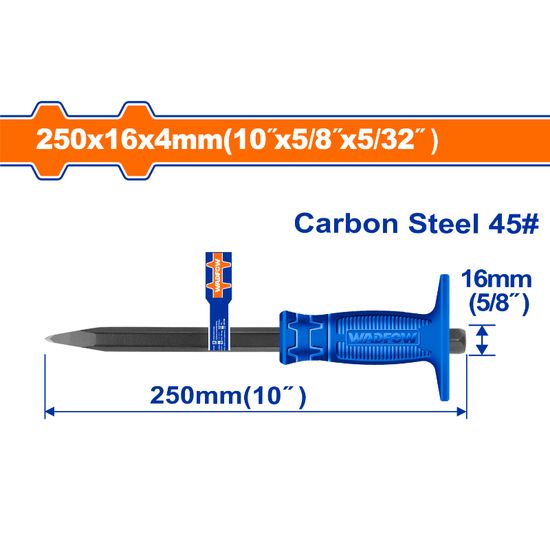 WADFOW Chisel Concrete 45cb 4x16x250mm