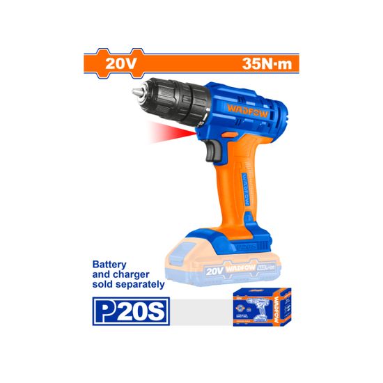 WADFOW 20v Ps+ C/l Drill 35nm