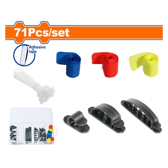 WADFOW Cable Manager Set 71pcs