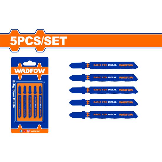 WADFOW Blade J/saw Metal Set 12tpi 5pcs