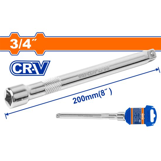 Extention Bar 3/4 Cr-v 200mm