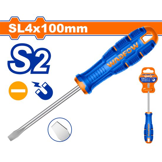 WADFOW Screw Driver Slot Mag S2 4x100mm