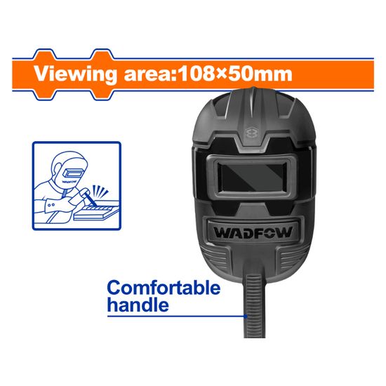 WADFOW Weld Mask Hand Held 108x50x3mm 1pcs
