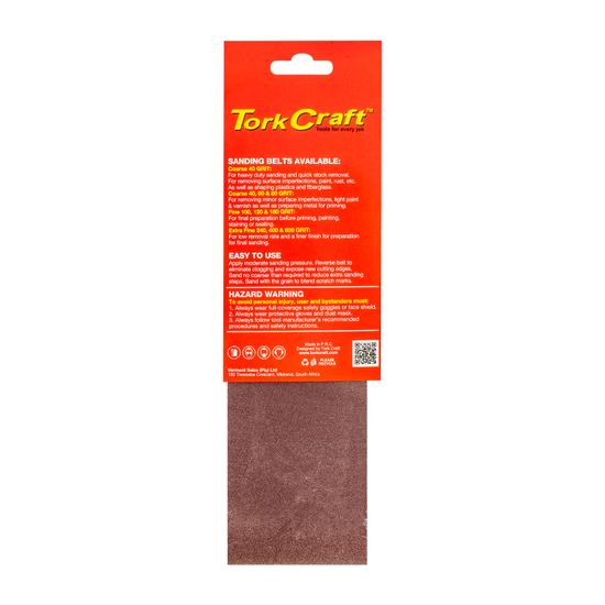 TORK CRAFT Sanding Belt 75 X 533mm 240grit 2/pack