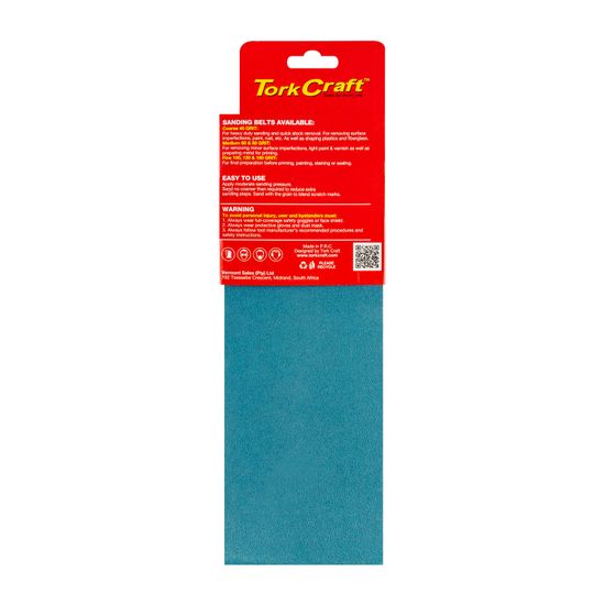 TORK CRAFT Sanding Belt Zirconium 100 X 610mm 120grit 2/pack