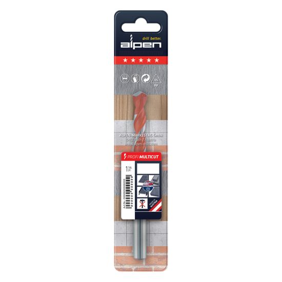 ALPEN Profi Multicut Drill Bit 4.0mmx75mm