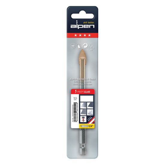 ALPEN Glass And Tile Drill Bit 3mm