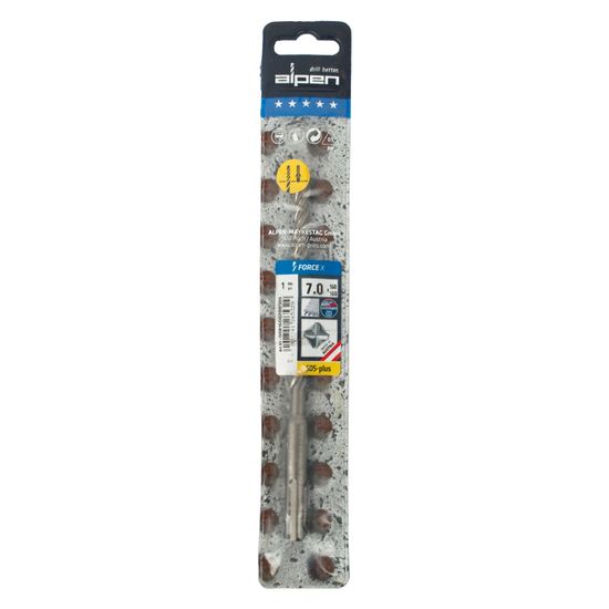 ALPEN Force X 7.0 X 160/100 Sds-plus Rebar Drill Bit X4 Cutting Edges