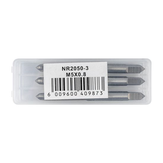 TORK CRAFT Taps Carb.steel 5x0.8mm 3/pack
