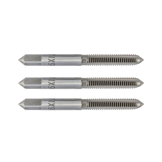 TORK CRAFT Taps Carb.steel 6x1.0mm 3/pack