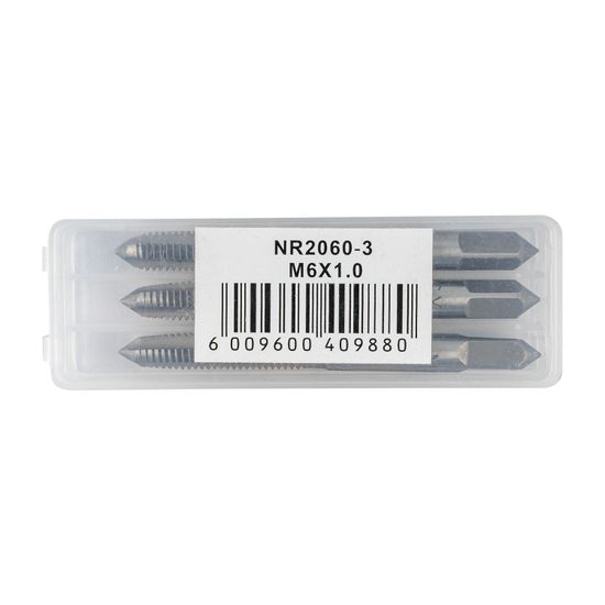 TORK CRAFT Taps Carb.steel 6x1.0mm 3/pack