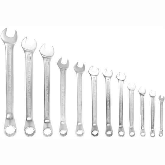 TORK CRAFT 12pcs Deep Offset Combination Spanner Set 6-22mm