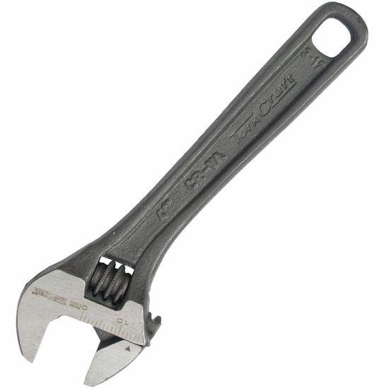 TORK CRAFT Shifting Spanner 4\' 100mm 0-12.8mm Ajustable Wrench