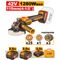 42v Ps+ C/l B/l A/grinder 1280w 115mm + Ass Kit