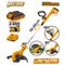 INGCO 20v Ps+ C/l Grass Trimmer Kit Bat/char