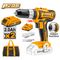 INGCO 20v Ps+ C/l Drill 45nm Imp Kit
