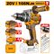 20v Ps+c/l B/l Impact Drill 166nmkit