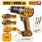 20v Ps+c/l Impact Drill 76nmkit