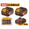 42v Ps+ C/l 2.0ah 2pcs + Charger Kit