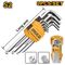 INGCO A/key 9pc 1.5-10mm Bp Lng Crv