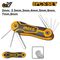 INGCO A/key 8pc Knife 2.0-8.0mm Crv