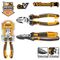 INGCO Plier Diag 160mm Hl Cr-v
