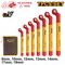 INGCO Wrench Set Bent Vde/gs Oe 8-19mm 7pc
