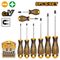 INGCO S/driver Set Crv 8pc