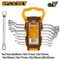 INGCO Spanner Set Dbl Ring 6-22mm 8pc