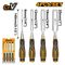 INGCO Chisel Wood 140mm Blister 4pc
