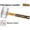 INGCO Mallet White 450g F/glass Hndl