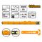 INGCO Measure Mate 60cm 2pc Vial 1pc Gripper