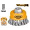 INGCO Brush W/cup Twis+nt 75 M14x2