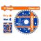 WADFOW Disc Diamond Turbo W/d 115mm