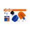 WADFOW Brush Multipurpose Set 1/4 Hex 2.5 To 4 3pcs