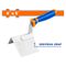 WADFOW Trowel O/s Corner Ss 4x5inch