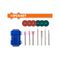 WADFOW Mini Drill Acc Glass/stone Working Set 13pcs