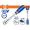WADFOW Ratchet Wrench Cr-v/crmo 1/4 45t 158mm