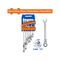 WADFOW Spanner Ratchet Flex Set Cr-mo 8-19mm 7pcs