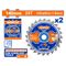 WADFOW Blade Tct Wood U/thin 24t 140mm 2pcs